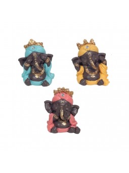 Ganesha con colores cálidos